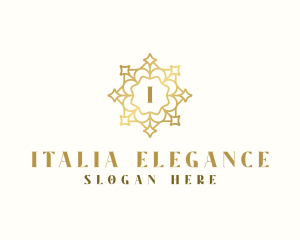 Elegant Mandala Home Decor logo design