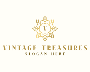 Antiquarian - Elegant Mandala Home Decor logo design