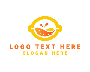 Cafeteria - Lemon Cooler Drink logo design