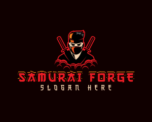 Ninja Samurai Warrior logo design