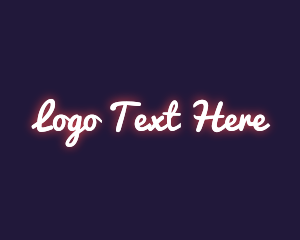 Telecom - Fashion Glowing Style logo design