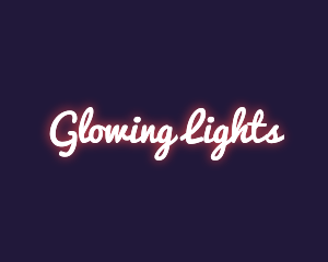 Fashion Glowing Style logo design