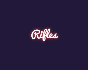 Futuristic - Fashion Glowing Style logo design