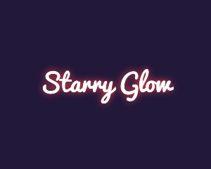 Fashion Glowing Style logo design