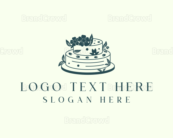 Dessert Bakery Cakes Logo