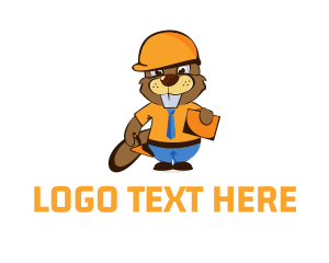 Beaver - Beaver Worker logo design