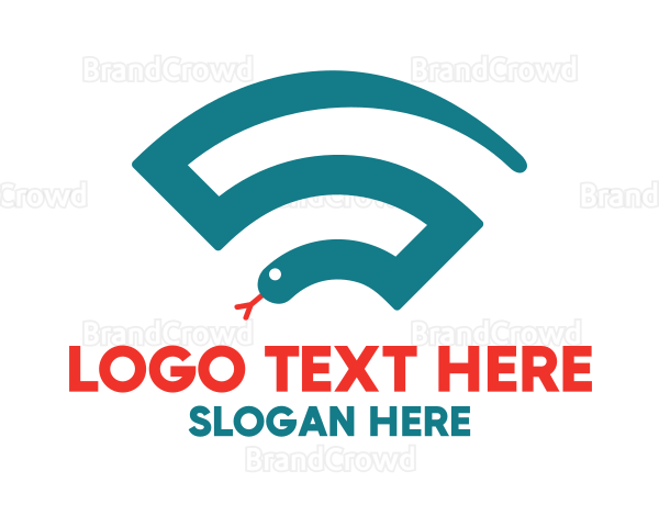 Snake Online Wifi Logo