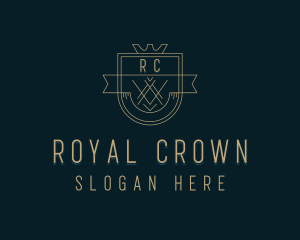 Generic Crown Shield logo design