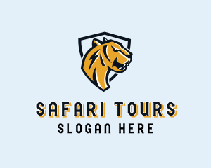 Wild Cheetah Safari  logo design