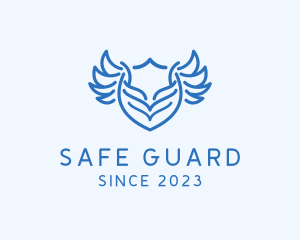 Police - Shield Wings Badge logo design