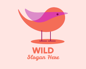 Bird - Cute Small Bird logo design