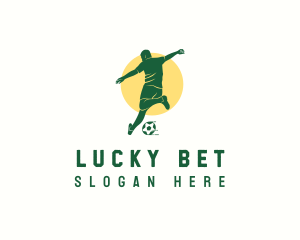 Soccer Ball Kick Sport Logo