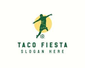 Soccer Ball Kick Sport Logo