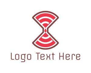 Radio - Internet Wifi Connection logo design