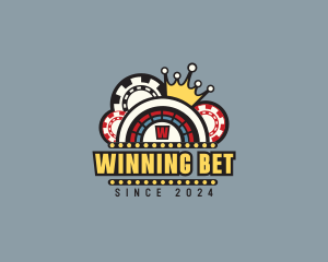 Bet - Casino Poker Jackpot logo design