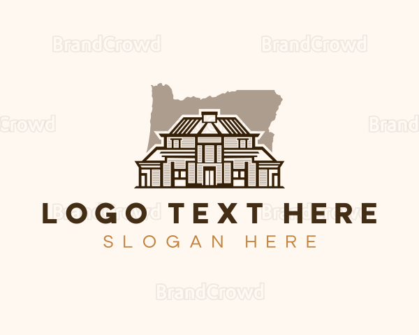 Architecture Mansion Oregon Logo