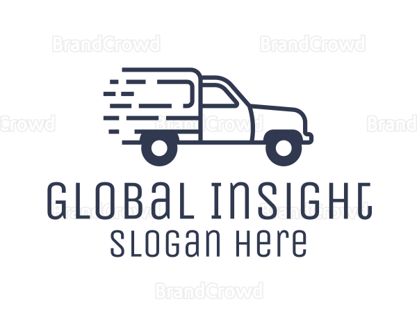 Speedy Pick Up Van Logo