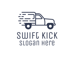 Speedy Pick Up Van logo design