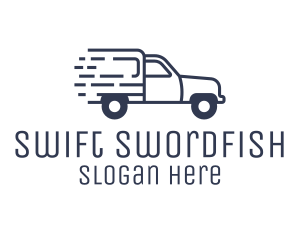 Speedy Pick Up Van logo design