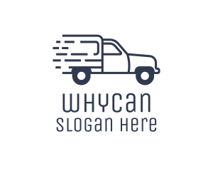 Cargo - Speedy Pick Up Van logo design