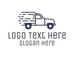 Speedy Pick Up Van Logo