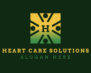 Humanitarian Society Community  logo design