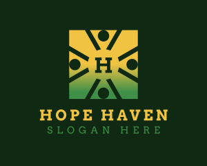 Humanitarian - Humanitarian Society Community logo design