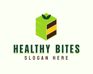 Organic Layered Cake logo design