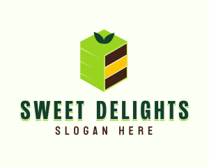 Organic Layered Cake logo design