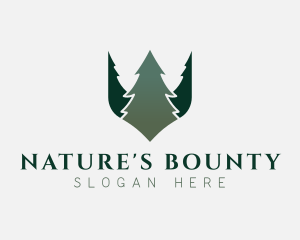 Nature Forest Tree  logo design