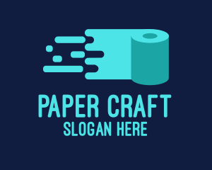 Toilet Paper Delivery logo design