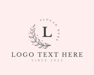 Makeup Artist - Lifestyle Leaf Botanical logo design