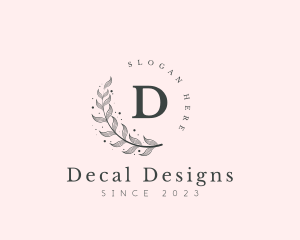 Lifestyle Leaf Botanical logo design