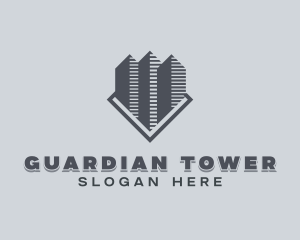 Tower Builder Property logo design