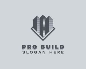 Tower Builder Property logo design