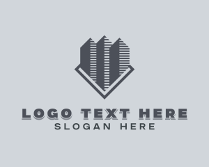 Interior Designer - Tower Builder Property logo design
