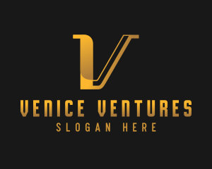 Generic Professional Letter V logo design