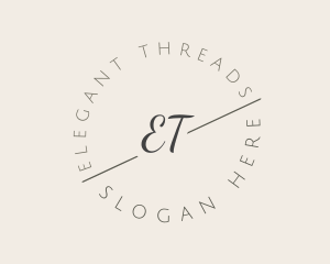 Elegant Dainty Boutique logo design