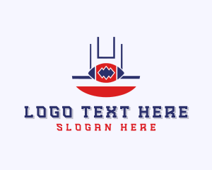 Football - American Football Gridiron logo design