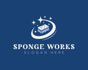 Sponge - Sponge Cleaning Sanitation logo design