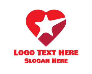 Red Heart Star Logo