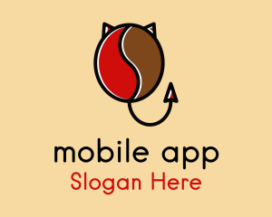 Coffee Shop - Red Devil Bean logo design