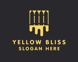 Yellow - Yellow Fence Painting logo design