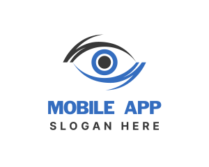 Black Eye - Security Eye Surveillance logo design