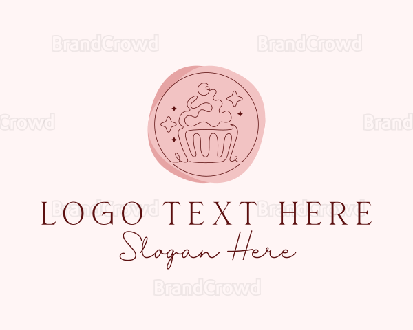 Sweet Cupcake Patisserie Logo