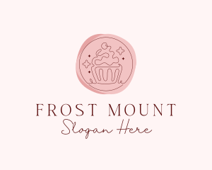 Sweet Cupcake Patisserie logo design