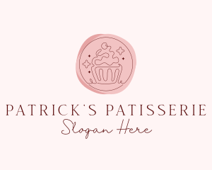 Sweet Cupcake Patisserie logo design