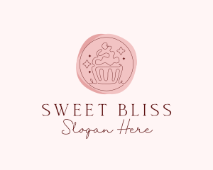 Sweet Cupcake Patisserie logo design