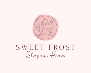 Sweet Cupcake Patisserie logo design