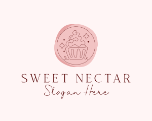 Sweet Cupcake Patisserie logo design